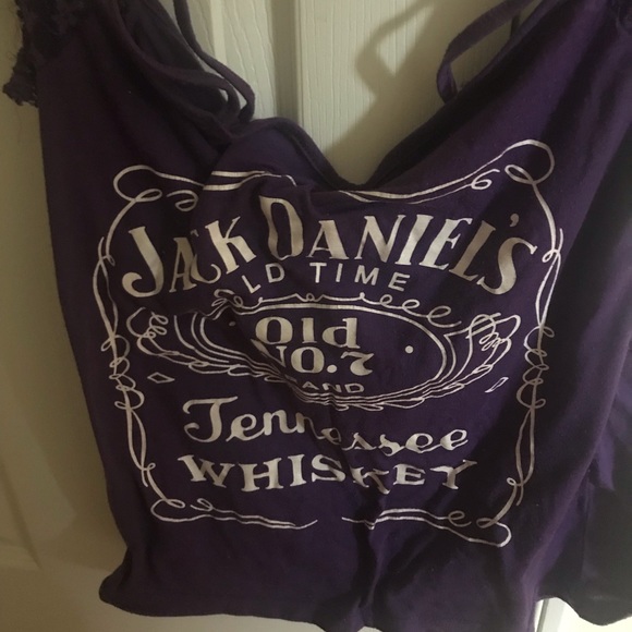 Tops - Jack Daniels off the shoulder top